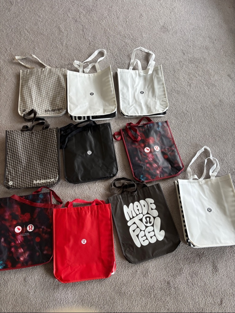 lululemon athletica Reusable Women’s big Tote Bags